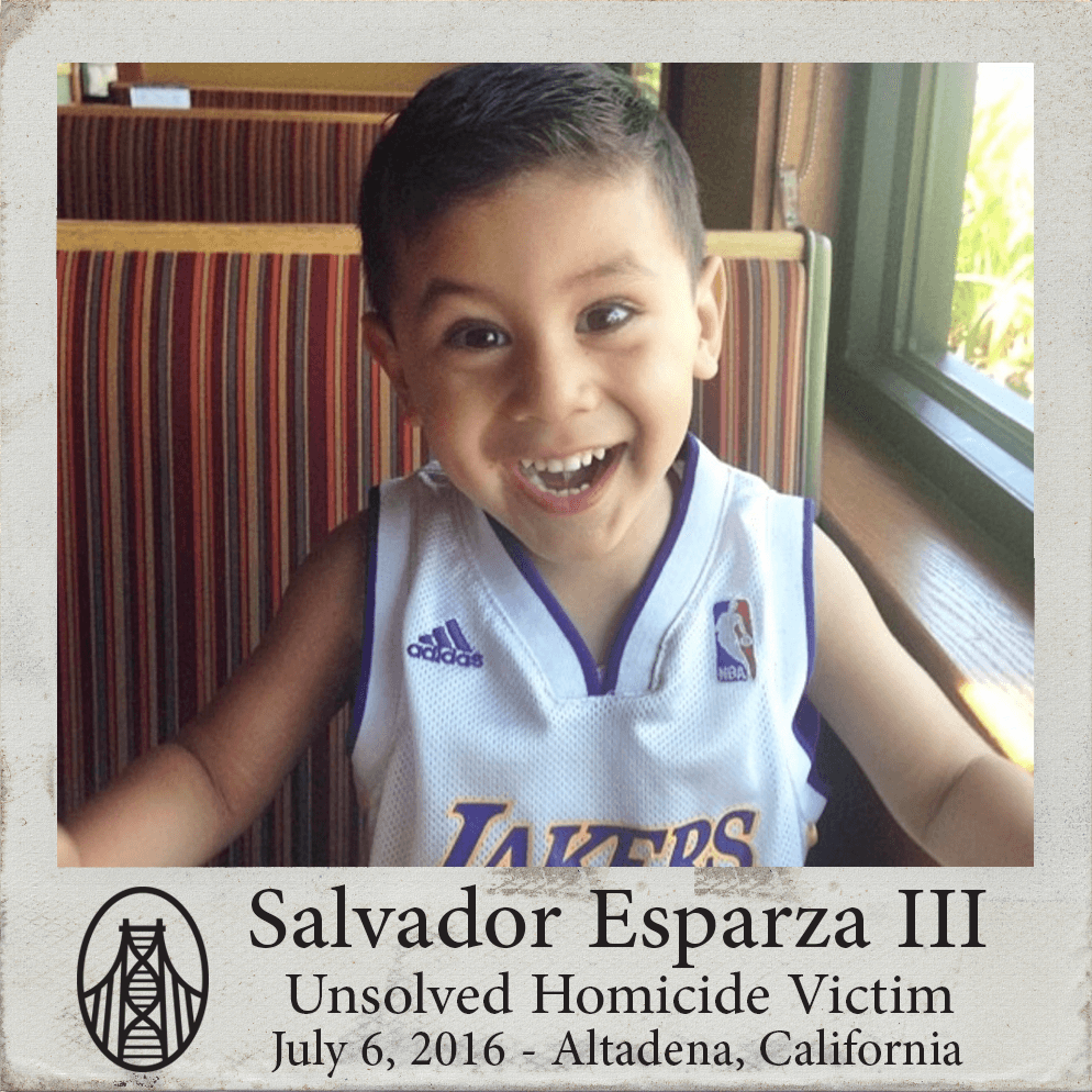 unsolved cold case salvador esparaza III altadena california