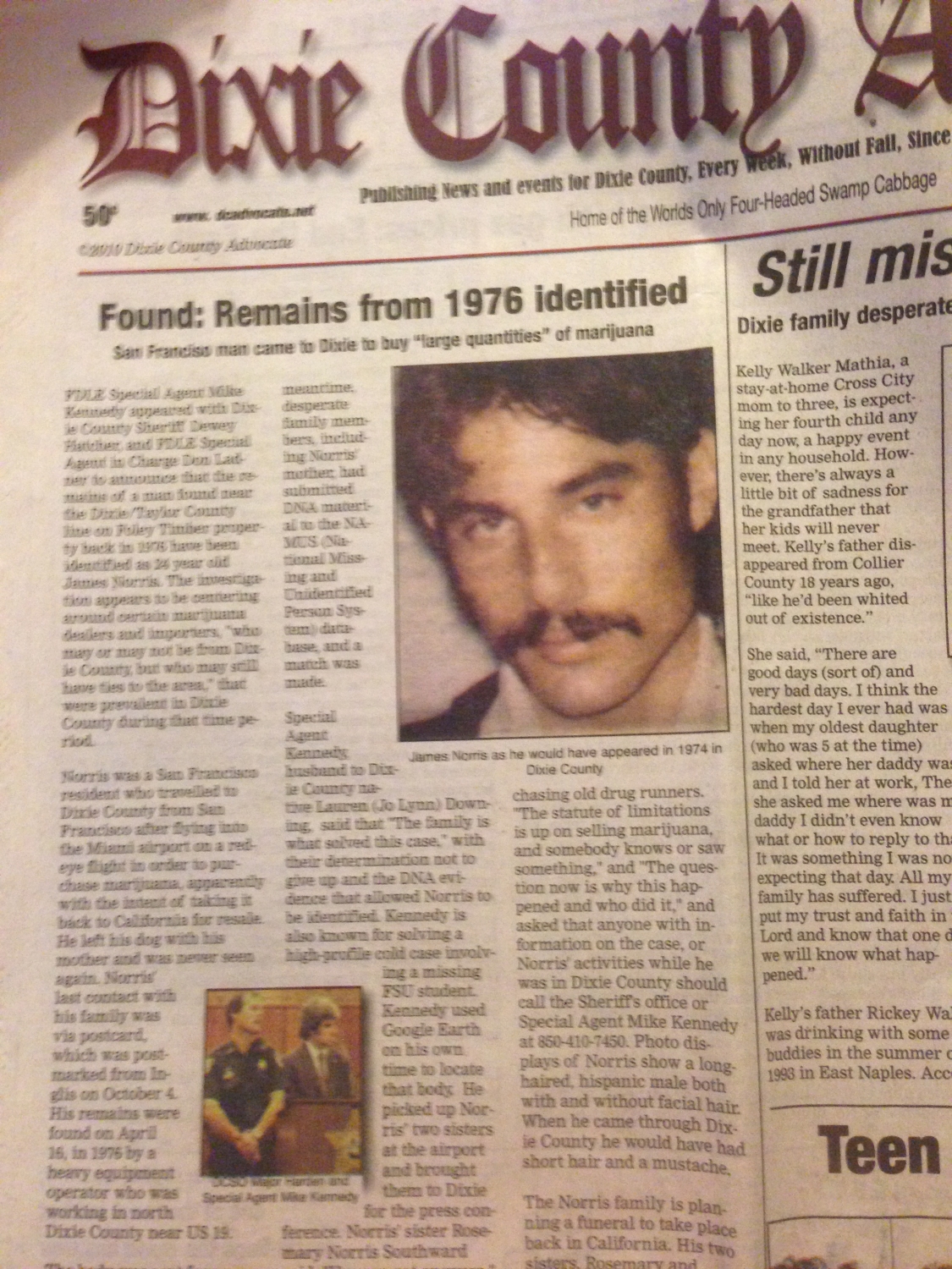 James Norris Project Cold Case