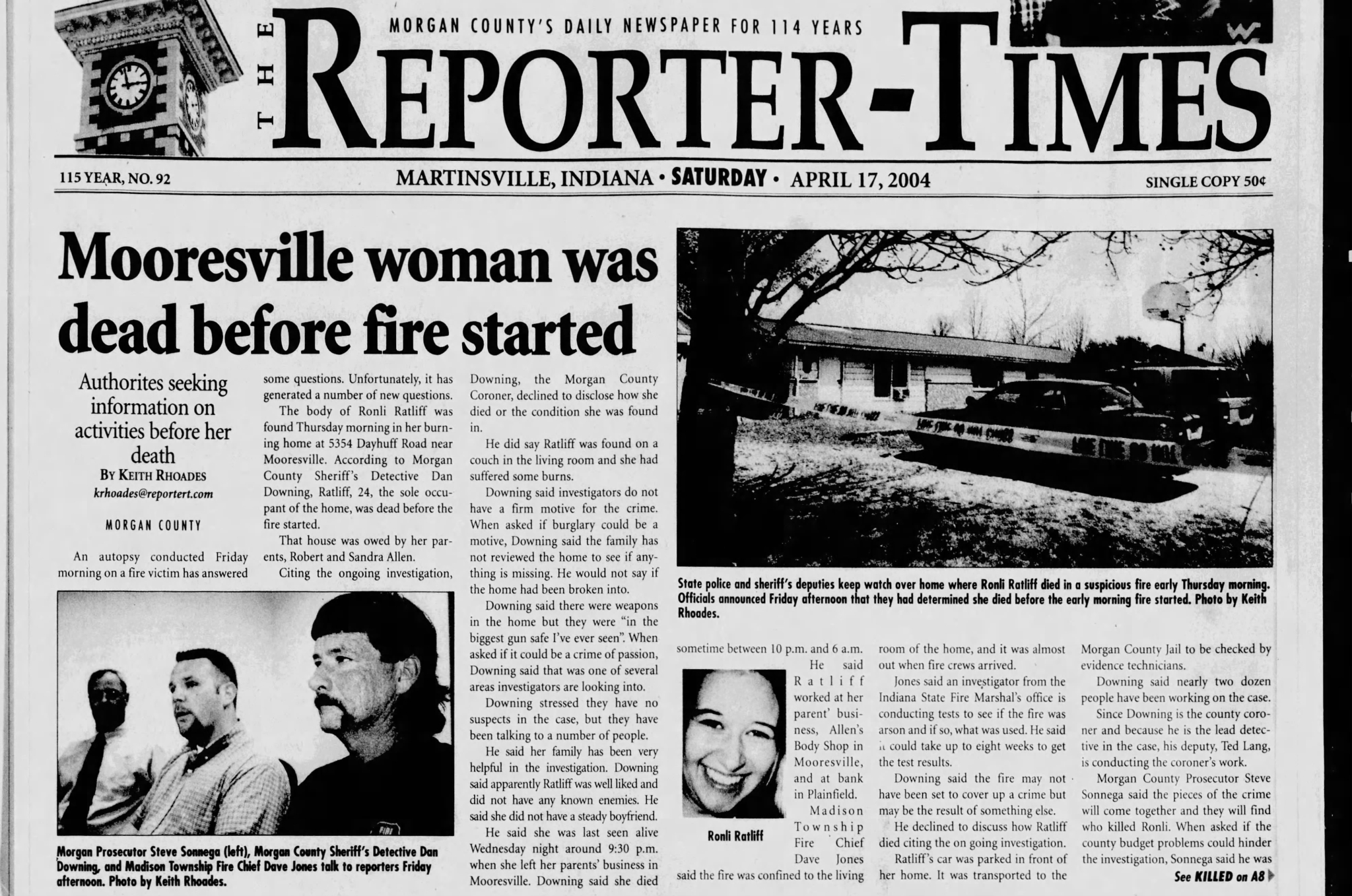 Ronli Ratliff - Project: Cold Case